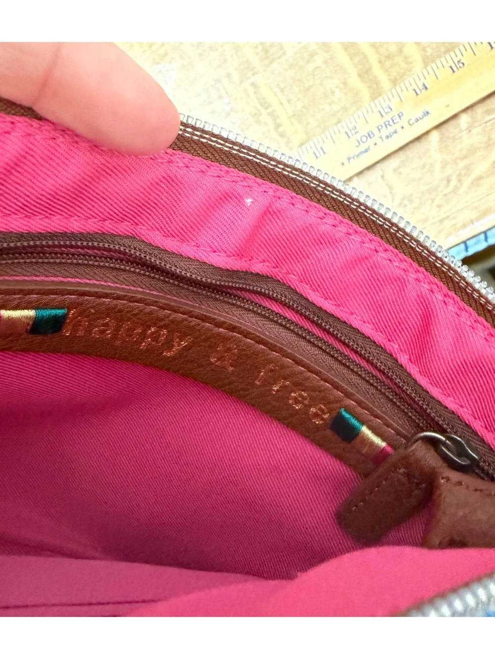 The Sak Tie Die Zip up Cosmetic Bag